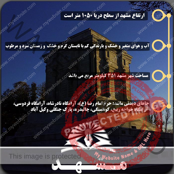 General information of Mashhad