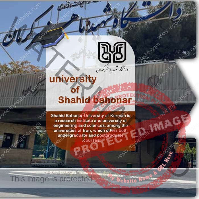 Studying at Shahid Bahonar University of Kerman